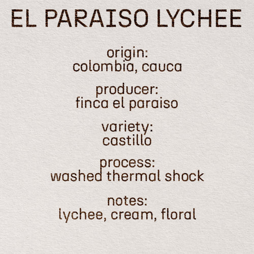 El Paraiso Castillo Lychee