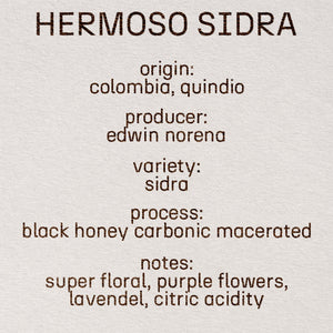 hermoso sidra