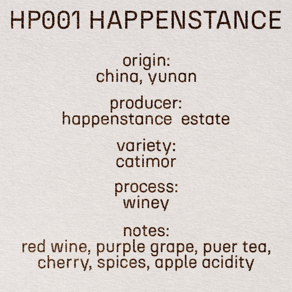 hp001 - happenstance