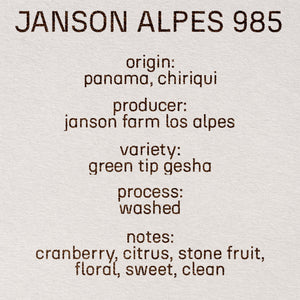 Janson GWA 985