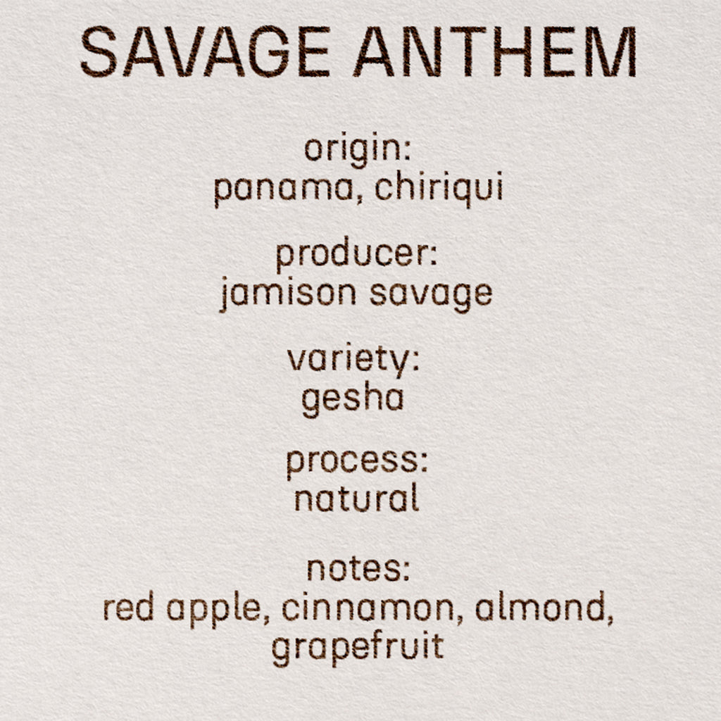 savage - anthem