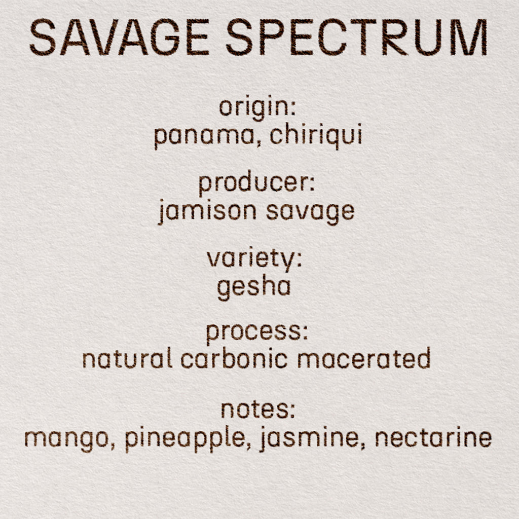 savage - spectrum